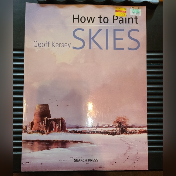 Bundle of 2 Watercolor Painting Books, Skies & Flowers - Picture 3 of 3